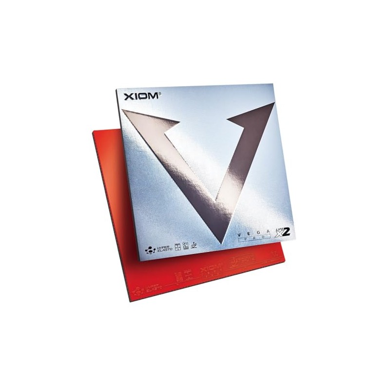 Vega Pro XIOM 850001 Table Tennis Rubber, Soft Tension Rubber