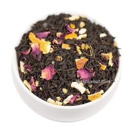 Vanilla Blossom, Loose Leaf Flavored Black Tea - Caffeinated | bulk 8oz, 80-100 cups | The Spice Hut, First Sip of Tea