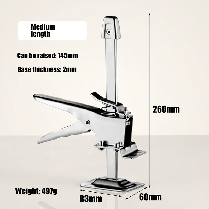 Multi-Functional Hand Lifting Tool & Tile Height Adjuster – Lightweight