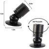 YaeCCC Dimmable LED Mini Spotlight Jewelry Showcase Display Lights Black