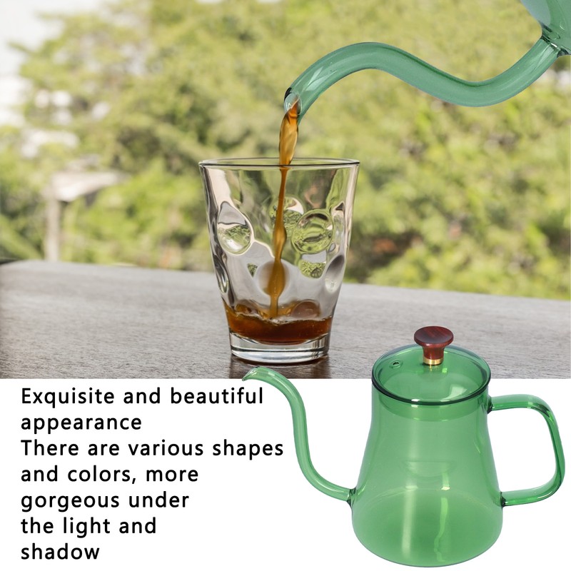Long Spout Kettle Large Capacity Heat Resistant Easy to Clean