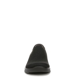 LifeStride Women's Getaway Slip On Loafer Black Shimmer 6 W