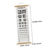 ABOOFAN Visual Testing Chart Thickened Eye Chart for Accurate Exams