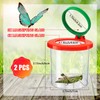 Insert Bug Viewer for Kids, 4PCS Magnifying Insect Box Bug