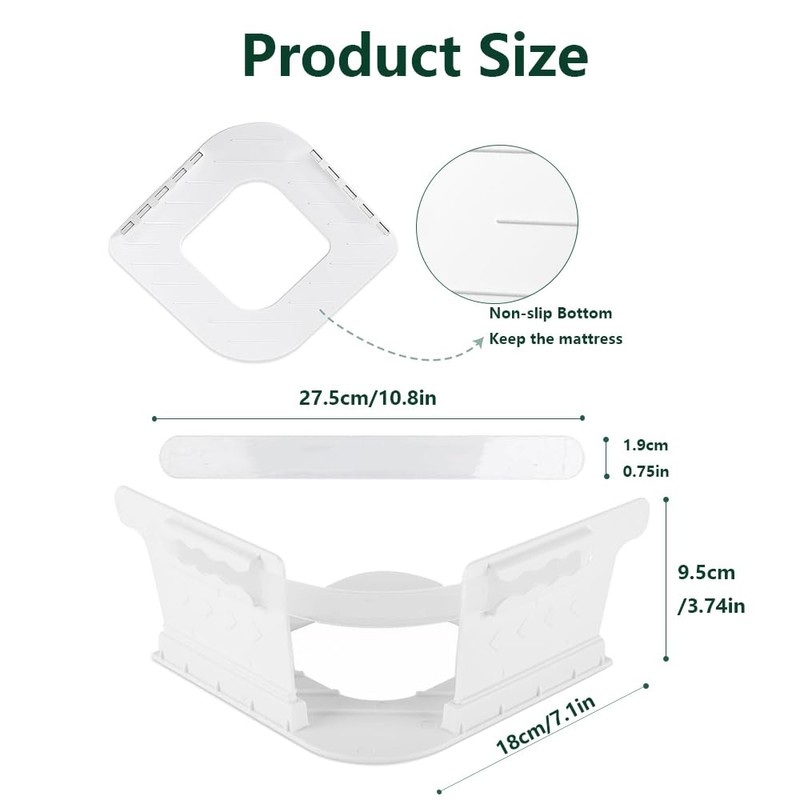 Amsthow Bed Sheet Holder Fasteners Bed Sheet Locks Clips Set