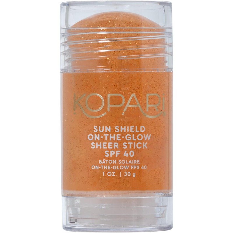 Kopari Sun Shield On-The-Glow Sheer Sunscreen Stick Spf 40, Protector
