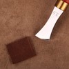 4pcs Leather Edgers Sharp Professional Trimming Working Kit with Wooden