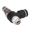 L Type Right Angle Throttle Valve Quick Fitting Convenient Elbow