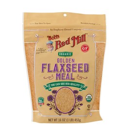 Bob’s Red Mill 2 Pack Bob's Red Mill Organic Whole Ground Flaxseed Meal 16 oz Pkg