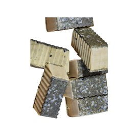 Handmade Goat Milk Soap, Moroccan Mint Tea and Elderberries Spearmint Essential Oil (Minty Berry Medium 4oz) Peppermint Tea (Homegrown): Soothes skin reduces inflammation.