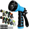 Tanlade 10 Pcs Adjustable Hose Nozzle Garden Hose Nozzle Sprayer