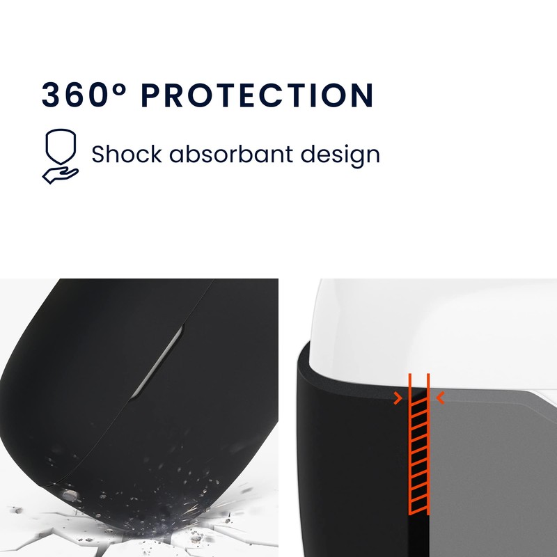 kwmobile Case Compatible with JBL Wave 200TWS Case - Silicone