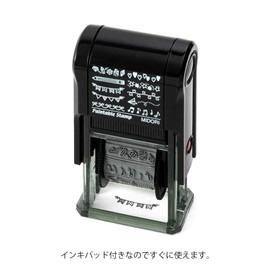 Midori Stamp Revolving Stamp Motif Pattern 35382006