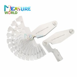 ACME T 나사 게이지 ACME 29 / TR30 옵션 피치 측정 도구 필러 [30 DEGR 1PC] T Screw Gauge ACME 29 / TR30 Option Pitch Measuring Tool Filler [30 DEGR 1PC]