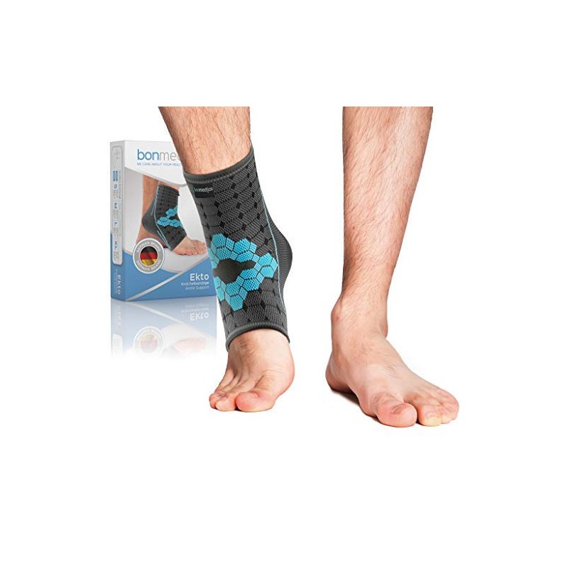 bonmedico Ankle Support Brace - Ankle Brace Compression Sleeve w/Thermo-Active
