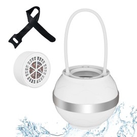 PEUTIER Badewannenwasserfilter, Effizienter Badewannen-Wasserfilter für Wasserreiniger Filtert Hunderte von Schadstoffen Heraus Vielseitiger Hängender Duschfilter für Weichere und Gesündere Haut