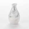 Bud VASE, Ceramic, JUG, White Marble