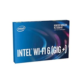 Intel Wi-Fi 6 AX200 Desktop Kit, WLAN + Bluetooth 5.2 Adapter - M.2/A-E-Key
