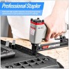 meite 21GA 1/2" Crown 1/4" - 5/8" Pneumatic Upholstery Stapler
