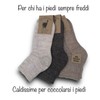 Locks Milano 6 Pairs Short Socks in Wool Blend and