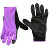 C3Fit 3F96353 Training 3-Pad Full Finger Gloves [Unisex], purple