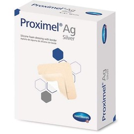 Hartmann Ag Silicone Foam Dressing w/Border, 6" x 6" Size