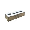 Morgan Wooden Tea Box, Tea Bag Holder, with 4 Tea