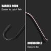 Dingbear 50PCS Carp Fish Hook Fishing Hooks