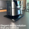 Ibyx Elegant Sliding Tray for Your Coffee Maker & Heavy