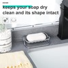 Patelai Soap Dish Stainless Steel Bathroom Bar Soap Holder for