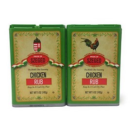 Szeged -Chicken Rub / Gourmet Rub / 2 -5 Oz. Tins
