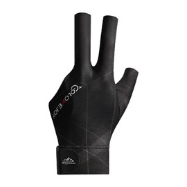 Snooker Gloves, Pool Billiard Gloves, Billiard Pool Cue Gloves, Non-Slip Pool Gloves, Abrasion-Resistant Pool Gloves, Adjustable Pool Gloves, Breathable Pool Gloves, Black/Grey Tokaneit