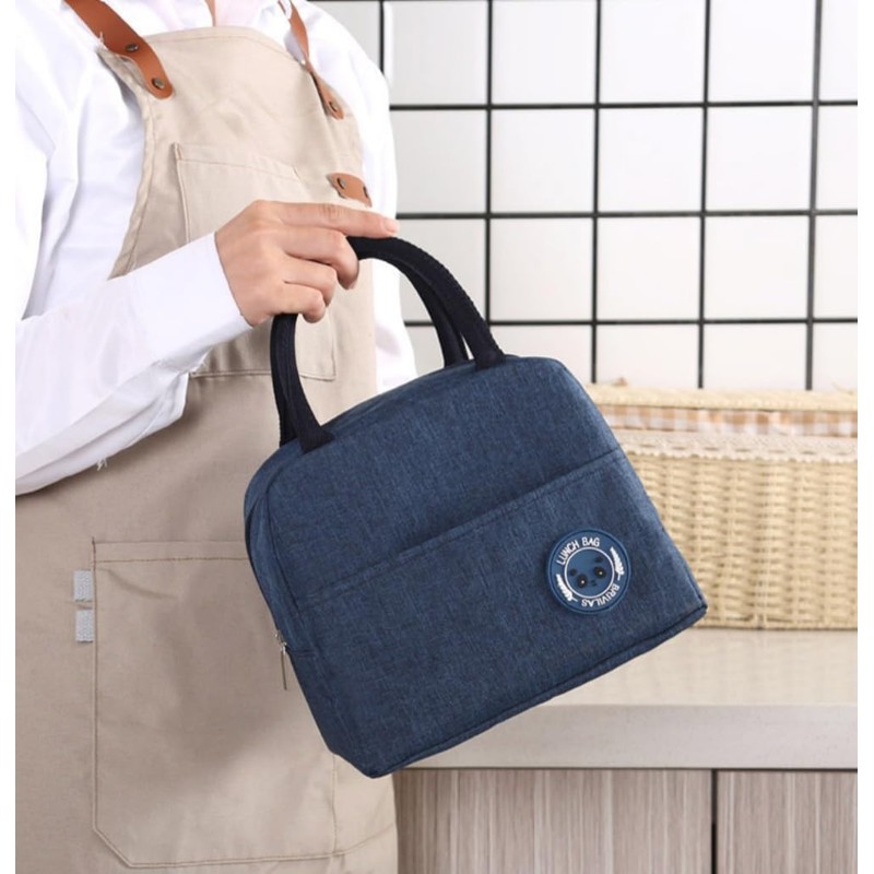 CHUANGOUONLY Pack of 2 Portable Lunch Boxes, Lunch Box Bag,