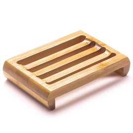 Bamboo Soap Dish | Bamboo Soap Tray | 11.5cm x 8 cm | Eco Product, Eco Friendly Gift (1 pcs),wooden soap dish, soap dish with drainage
