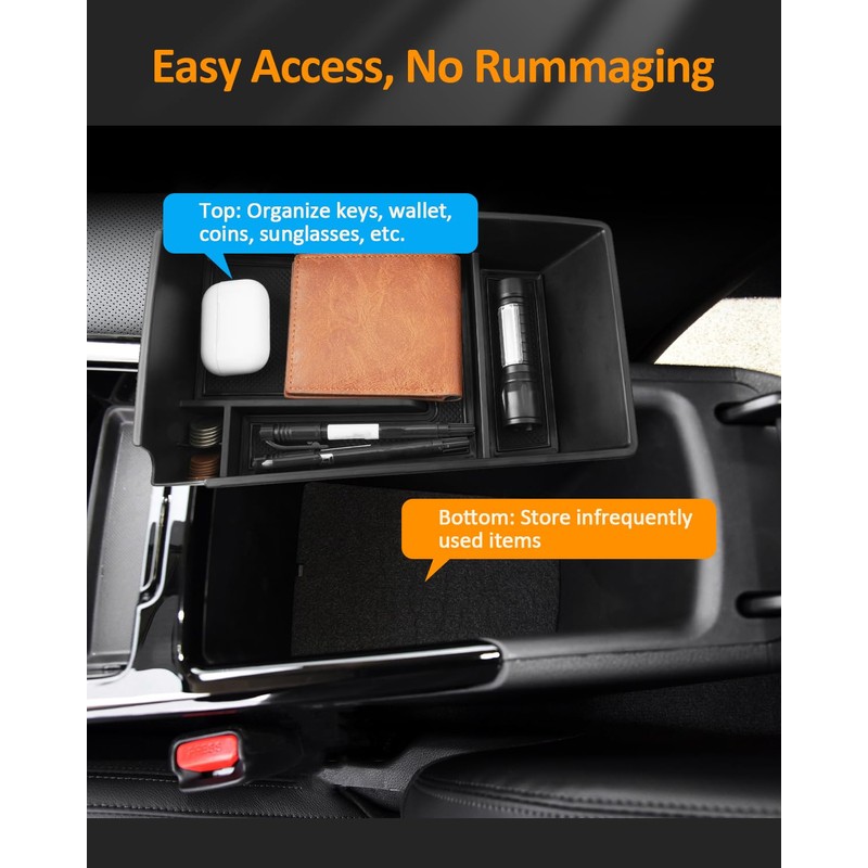 CDEFG for Kia K5 2021-2025 Accessories Center Console Organizer Tray