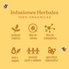 FLOR DE LA PAZ, Pureza, Té Herbal 100% Orgánico y
