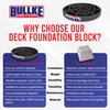 BULLKE Pier Pads 10" Deck Blocks Foundation - Strong Deck
