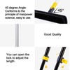 Yocada Floor Scrub Brush Telescopic Handle 2 in 1 Scrape
