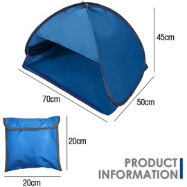 Namvo Pop Up Beach Sun Mini Tent with Zippered, Portable Personal Beach Sun Shelter Face Head Shade Protection Tent for Outdoor Picnic Beach Camping