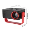 Dpofirs Mini Projector with WiFi, Keystone Correction Outdoor LED Movie