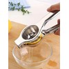 Lemon Squeezer Juicer - Premium Stainless Steel Handheld Citrus Press