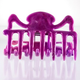 1 piece large hair claw 9 cm in Hyacinth Purple – Made in Germany – Welovebeads