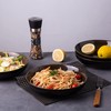 LERATIO Large Pasta Bowls,38oz Ceramic Pasta Bowls,9.0" Reactive Glaze Pasta