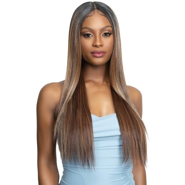 Janet Collection melt NUSKIN Invisible Lace Knots AYO Wig –