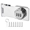 Cabinet Lock Keyless 3-Digit Password Combination Code Hasp Latch Lock