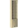 Metal Wall Mounted Time Card Holder Rack, Model 167H, 12