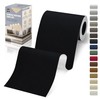 Canvas Repair Tape Self Adhesive, Black Fabric Patches for Furniture,