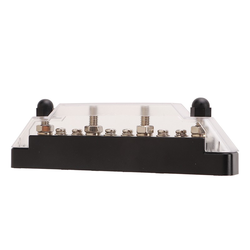 10 Way Power Distribution Block Bus Bar M6 Studs M4