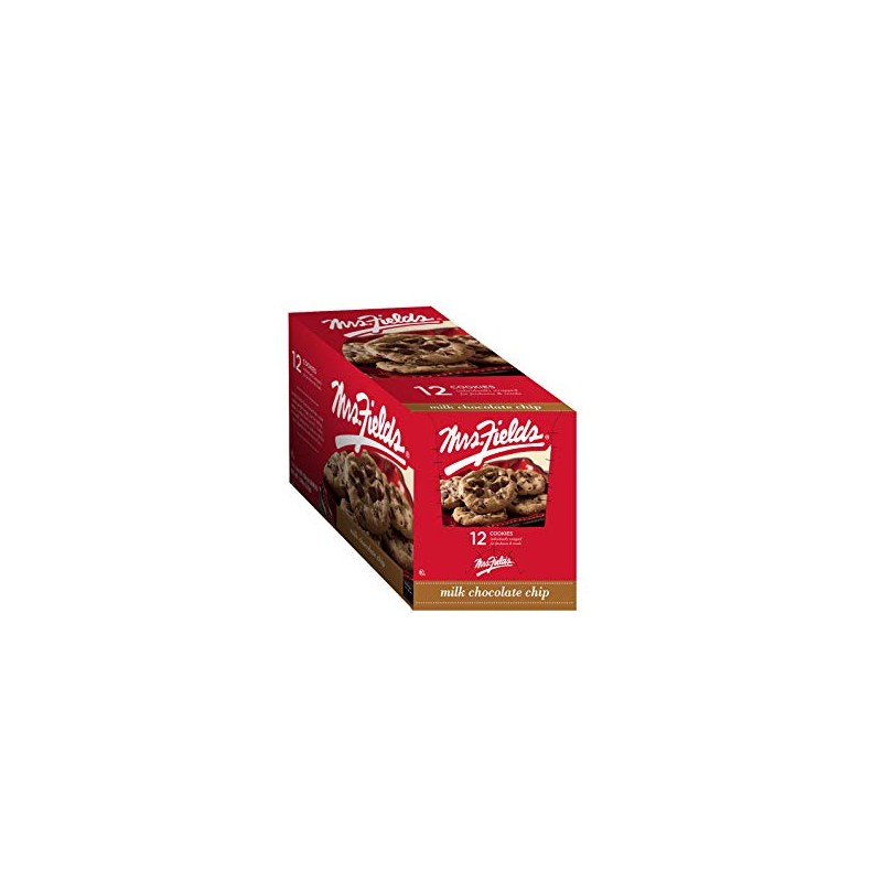 Mrs. Fields Cookies Milk Chocolate Chip, 12 Count