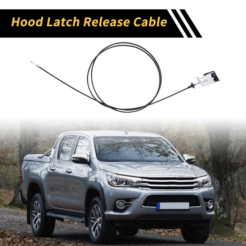 REPAIROCK 1 Pcs Hood Latch Release Cable for Toyota Tacoma